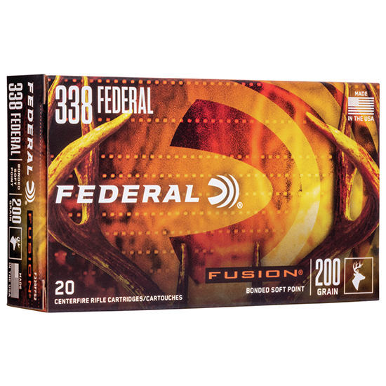 FED FUSION 338FED 200GR FUSION 20/10 - Ammunition